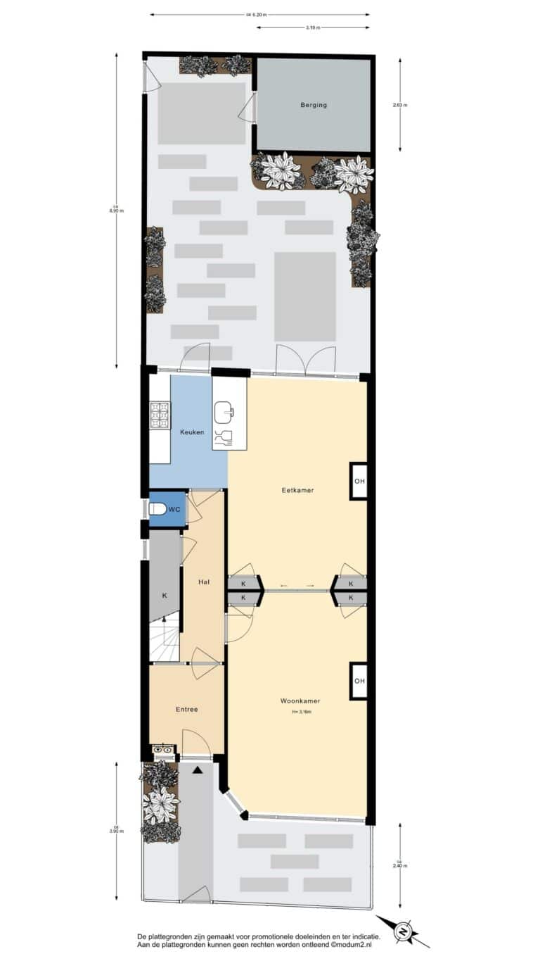 Foto van de woning aan de Maerten Trompstraat 18