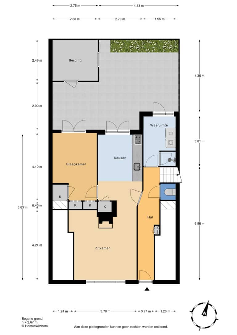 Foto van de woning aan de Raamstraat 88