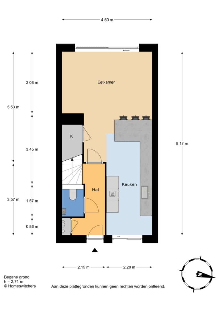 Foto van de woning aan de Graaf Floriskade 30A