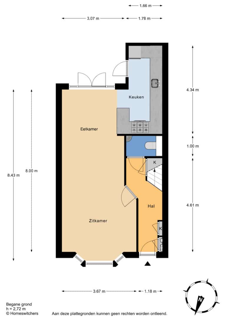 Foto van de woning aan de Ternatestraat 14