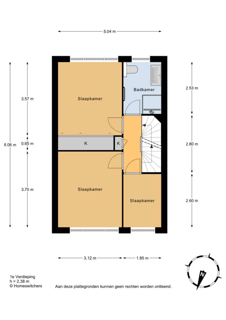Foto van de woning aan de Ternatestraat 14
