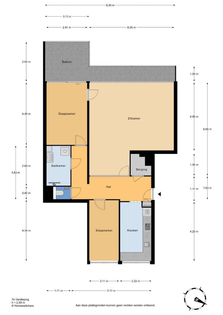 Foto van de woning aan de Adama van Scheltemaplein 38