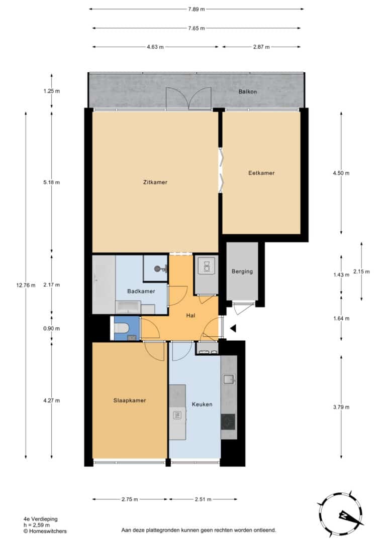 Foto van de woning aan de Roland Holstlaan 746