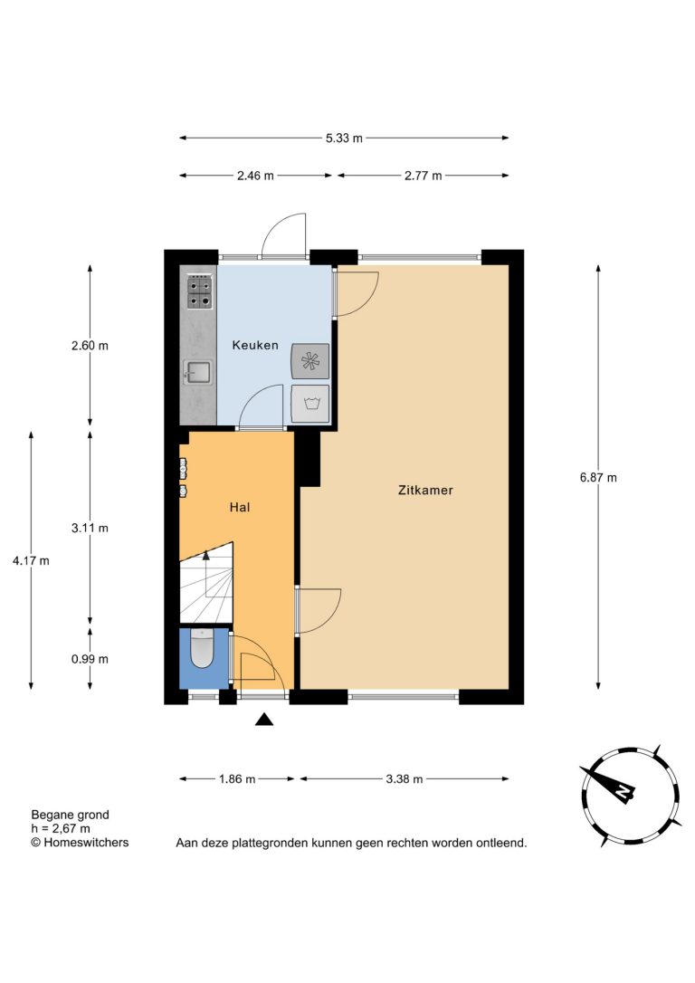 Foto van de woning aan de Antonie Heinsiusstraat 18